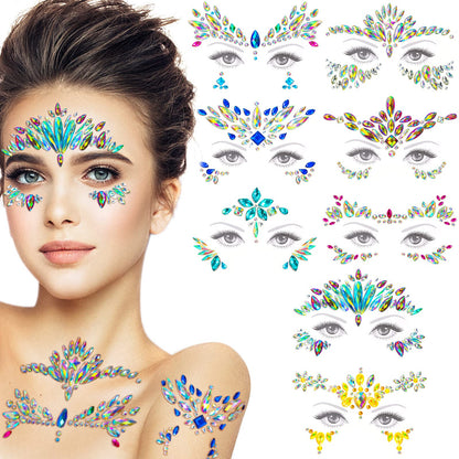 festival make-up/gezicht stickers